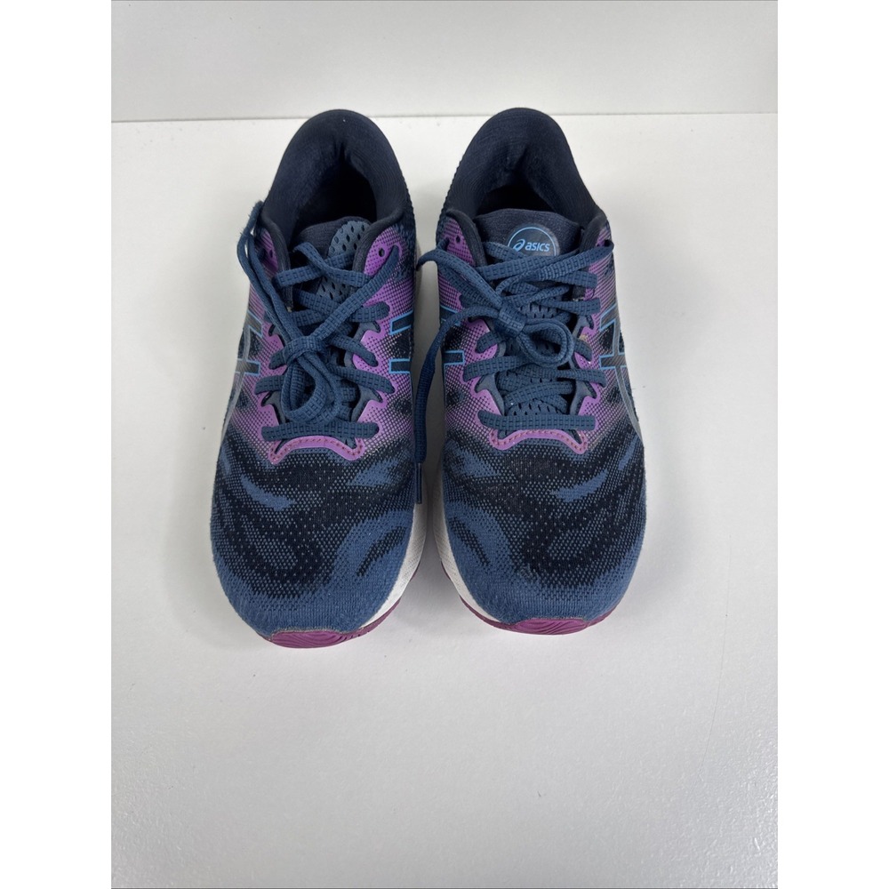 Asics Gel Nimbus 23 Womens Running Shoes Size‎ 9.5 Wide Grand Shark Digital Aqua